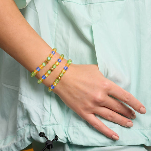 BRASILIEN | Meerjungfrau Glass Nations Armband