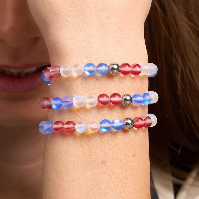 USA I | Meerjungfrau Glasnationen Armband