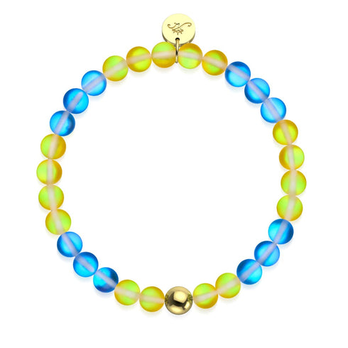 SCHWEDEN | Meerjungfrau Glasnationen Armband