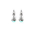 Chromata | 6 mm Stimmungsstein-Cabuchon-Ohrringe