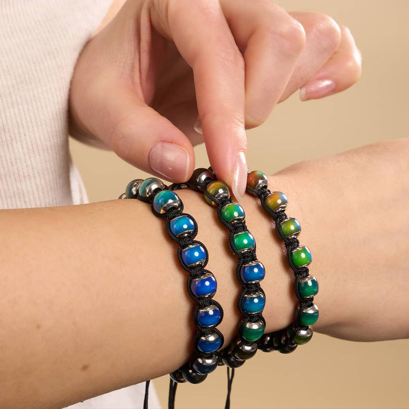 Chromata | Silber x Schwarz | Stimmungsstein Charmballa