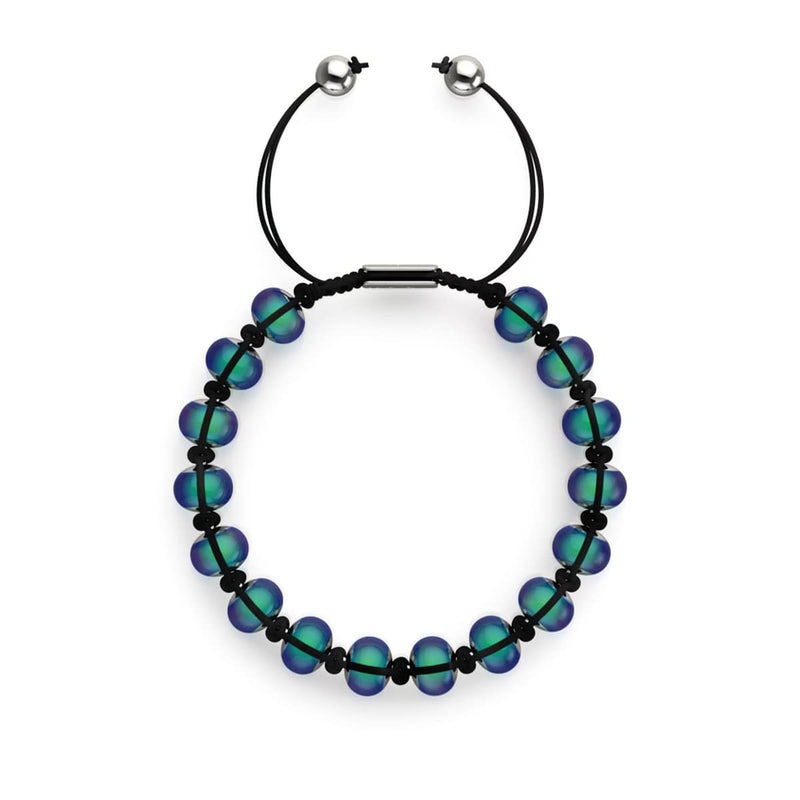 Chromata | Silber x Schwarz | Stimmungsstein Charmballa