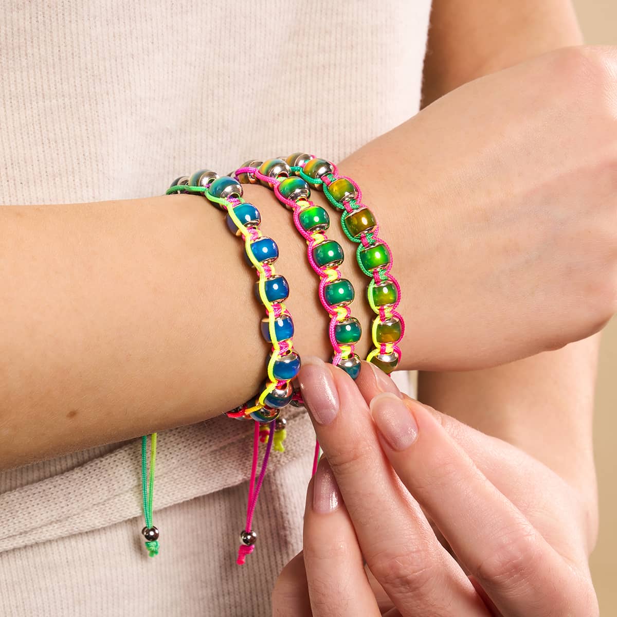 Chromata | Silber x Spektrum | Stimmungsstein Charmballa