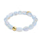 Opal-Mondstein x 925er Sterling-Gold-Vermeil | Kieselstein-Armband