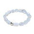 Opal-Mondstein x 925 Sterlingsilber | Kieselsteinarmband