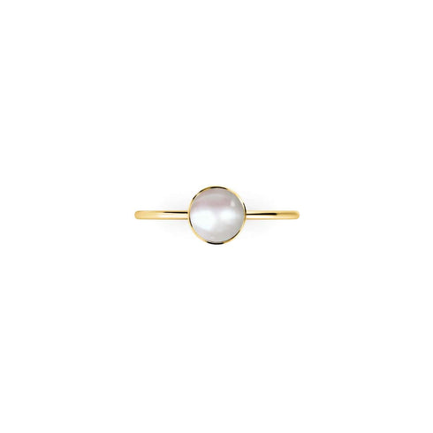 Gold Vermeil | Ring mit Naturperlen