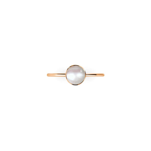 Roségold Vermeil | Ring mit Naturperlen