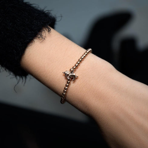 Pegasus | 18 Karat Roségold | Armband mit geflügeltem Einhorn-Charm
