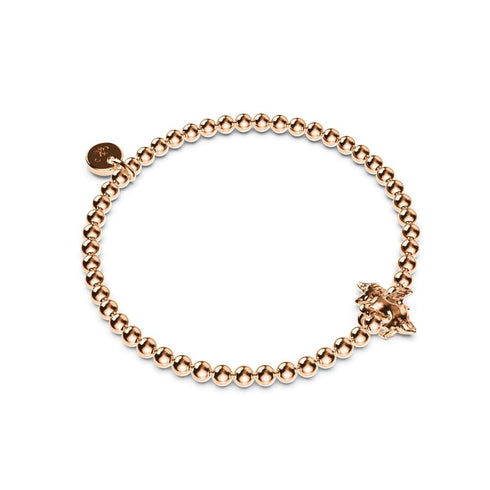 Pegasus | 18 Karat Roségold | Armband mit geflügeltem Einhorn-Charm