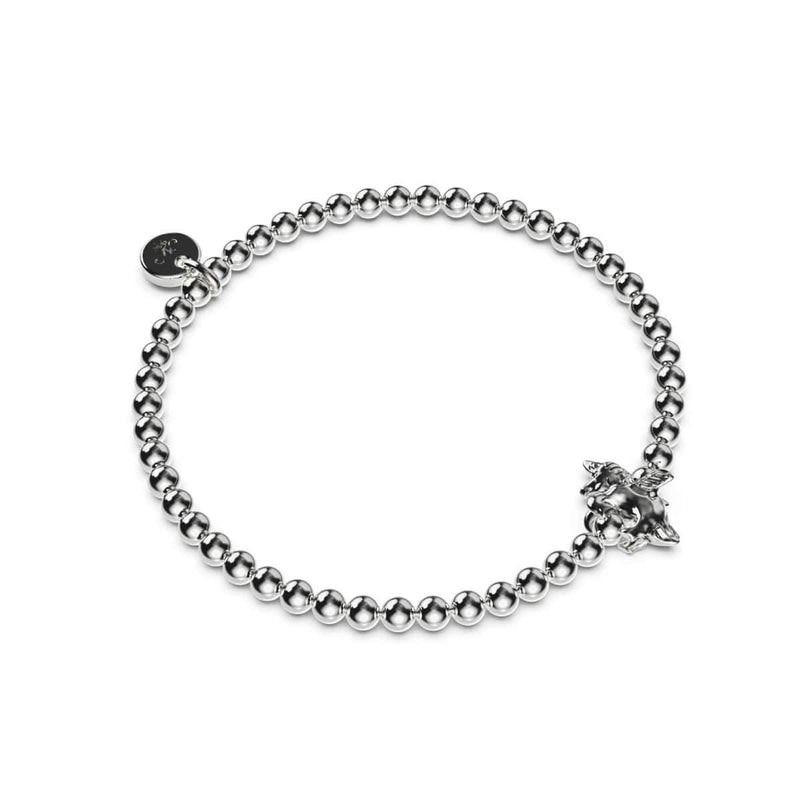 Pegasus | Silber | Geflügeltes Einhorn-Charm-Armband