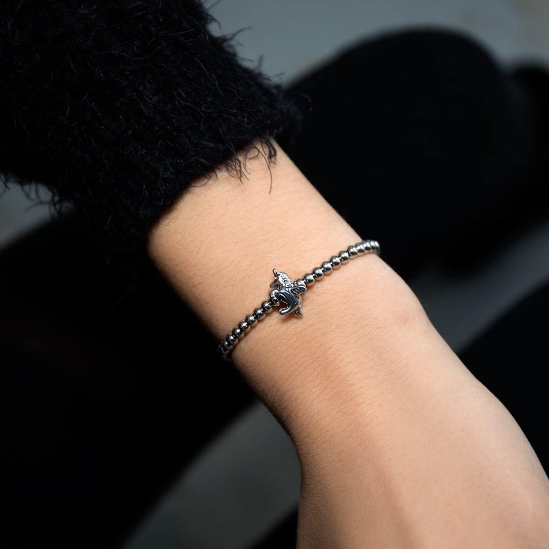 Pegasus | Silber | Geflügeltes Einhorn-Charm-Armband