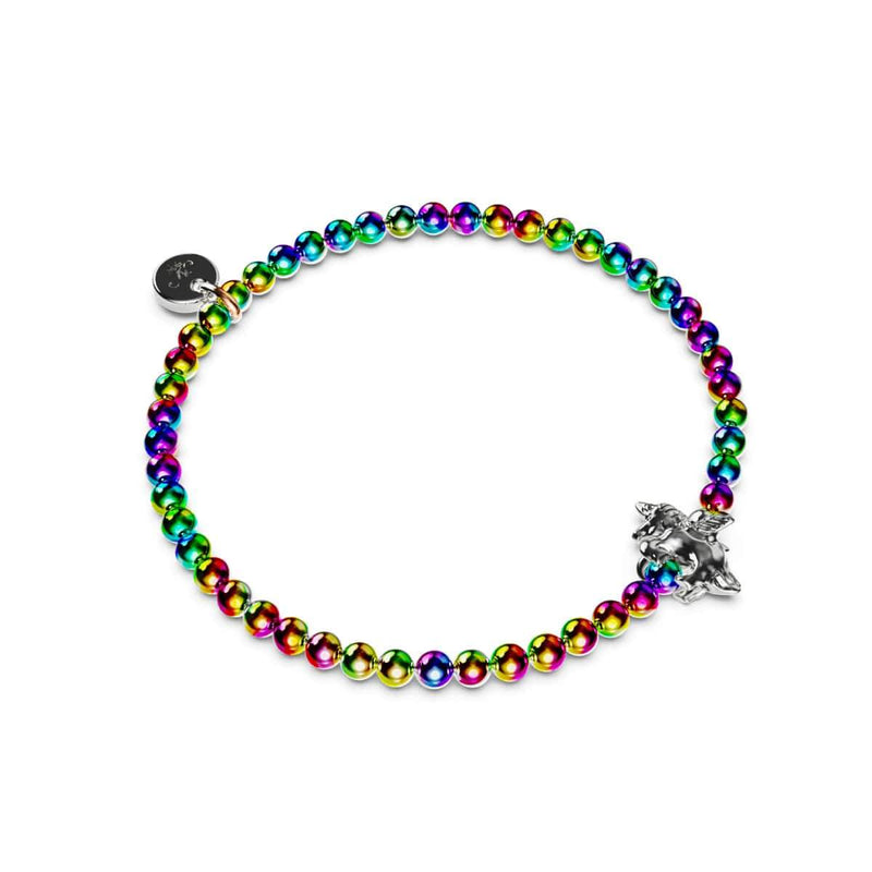 Pegasus | Einhorn Silber | Geflügeltes Einhorn Charm Armband