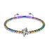 Pegasus | Einhorn Silber | Geflügeltes Einhorn Makramee Charm Armband