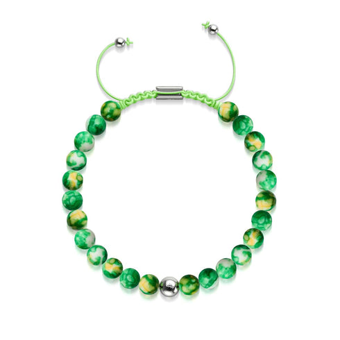 Picasso Porzellan Makramee Armband | Everglades