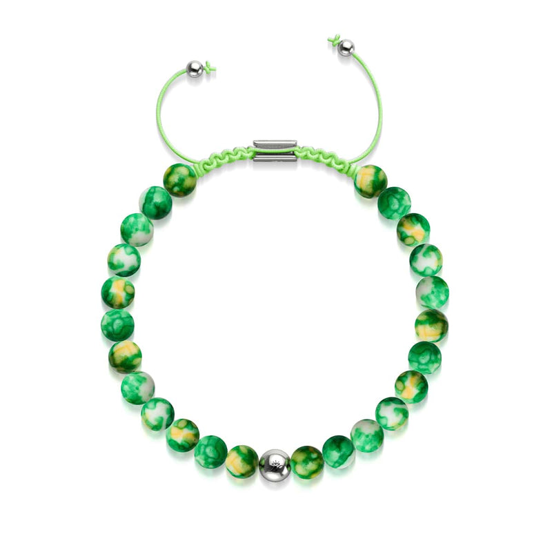 Picasso Porzellan Makramee Armband | Everglades