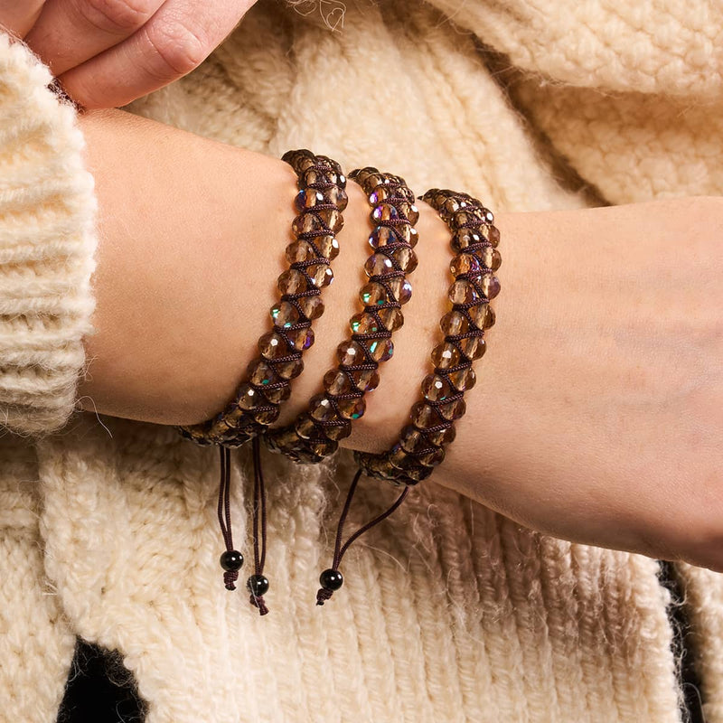 Kastanie | Rotguss | Prisma Vitality Armband