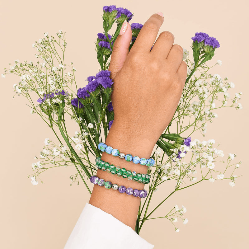 Smaragd | Silber | Prisma Vitality Armband