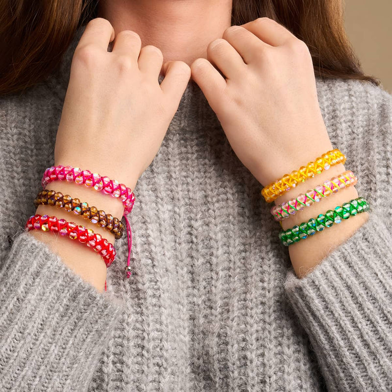 Fuchsie | Silber | Prisma Vitality Armband