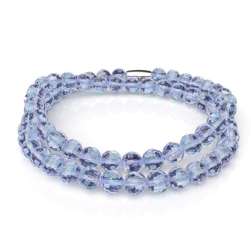 Grau | 925er Sterlingsilber | Prisma-Wrap