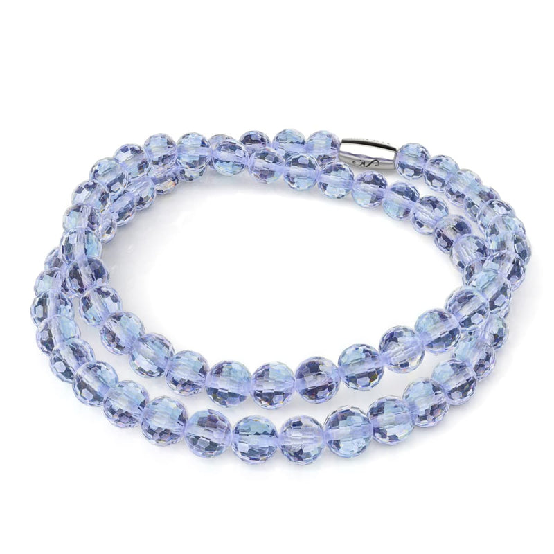 Grau | 925er Sterlingsilber | Prisma-Wrap