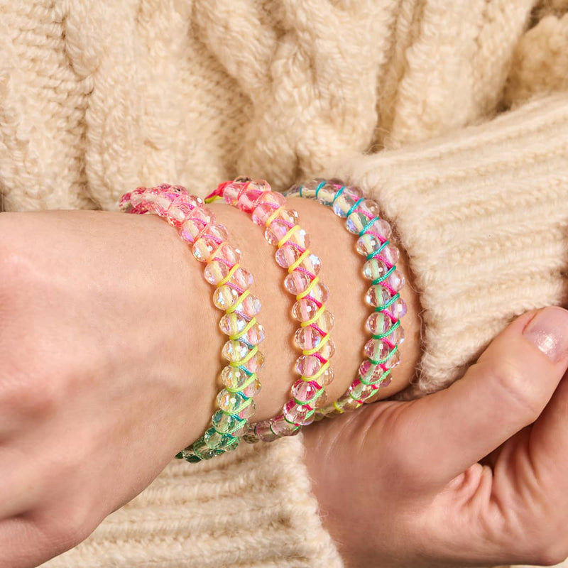 Regenbogenweiß x Spektrum | Silber | Prisma Vitality Armband