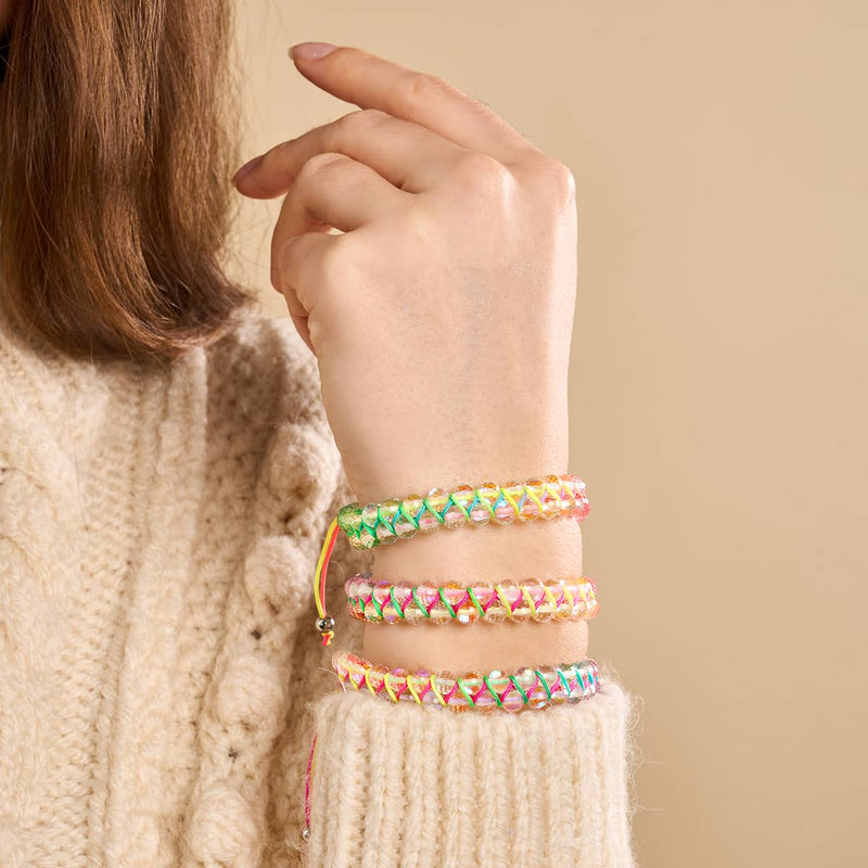 Regenbogenweiß x Spektrum | Silber | Prisma Vitality Armband