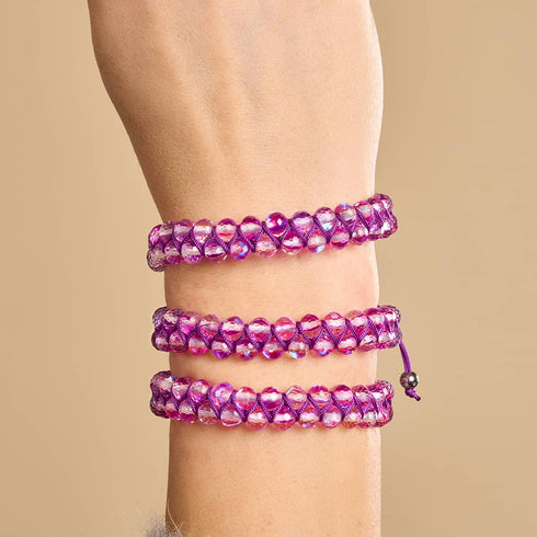 Ultraviolett | Silber | Prisma Vitality Armband