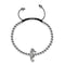 Riff | Silber | Seepferdchen Makramee Charmballa Armband