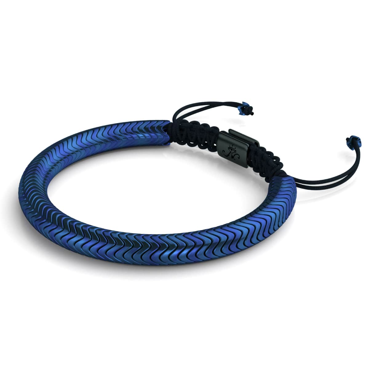 Serpentin | Kobalthämatit x Rotguss | Doppelwellenarmband