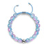 Bubble Pop | Schimmerndes Glas | Makramee-Armband
