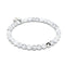 Howlith | 925er Sterlingsilber | Armband mit heilenden Edelsteinperlen