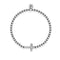 Gesegnet | 925er Sterlingsilber | CZ-Diamant-Kreuzarmband