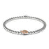 Tortuga | 925 Sterling Silber Weiß & Roségold Vermeil | CZ Diamant Meeresschildkröten Armband