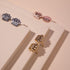Pfote | 925er Sterlingsilber | Ohrringe mit CZ-Diamanten und Welpen-Print