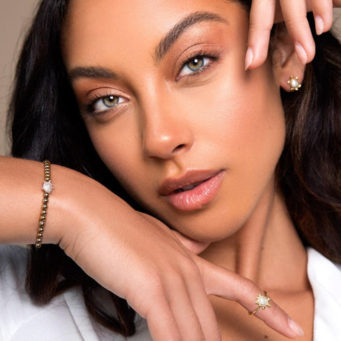 Tortuga | Gold Vermeil | CZ Diamant Meeresschildkröten Ohrringe