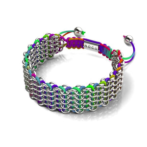 Ara-Links | Deluxe Kismet Armband | Spectrum x Silber