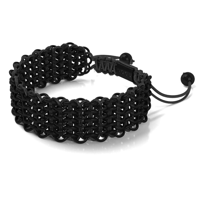 Mountain Gorilla Links | Deluxe Kismet Armband | Schwarz x Rotguss