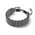 Panda Links | Deluxe Kismet Armband | Schwarz x Silber