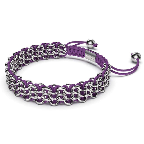 Bonobo Links | Original Kismet Armband | Lila x Silber