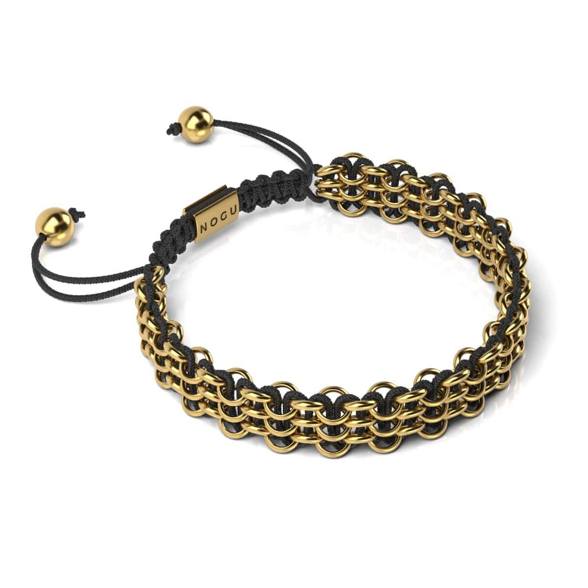 Löwenglieder | Original Kismet Armband | Schwarz x Gold
