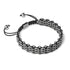 Panda Links | Original Kismet Armband | Schwarz x Silber