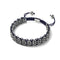 Sumatra-Elefanten-Glieder | Original Kismet Armband | Blau x Silber