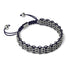 Sumatra-Elefanten-Glieder | Original Kismet Armband | Blau x Silber
