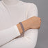 Supreme Kismet Links Armband | Silber | Rosa
