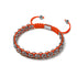 Clownfisch-Glieder | Mini-Kismet-Armband | Neonorange x Silber