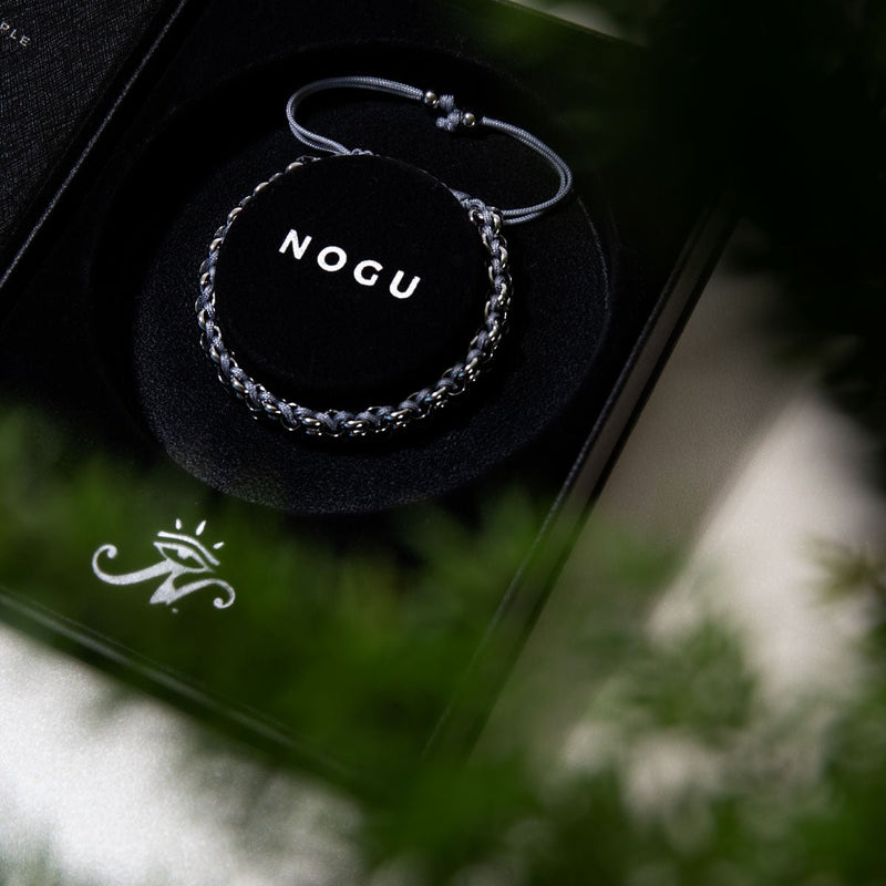 Adlerglieder | Mini-Kismet-Armband | Grau x Silber