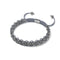 Adlerglieder | Mini-Kismet-Armband | Grau x Silber