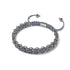 Adlerglieder | Mini-Kismet-Armband | Grau x Silber