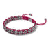 Hippo Links | Mini Kismet Armband | Fuchsia x Silber