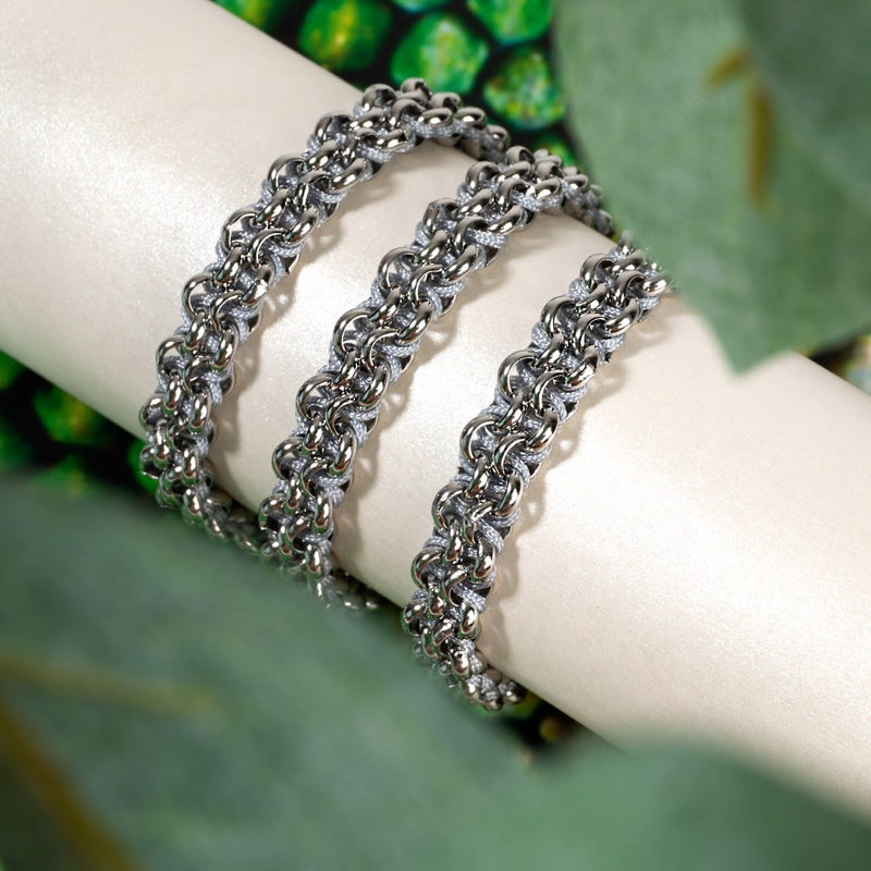 Koala Links | Mini Kismet Armband | Grau x Silber